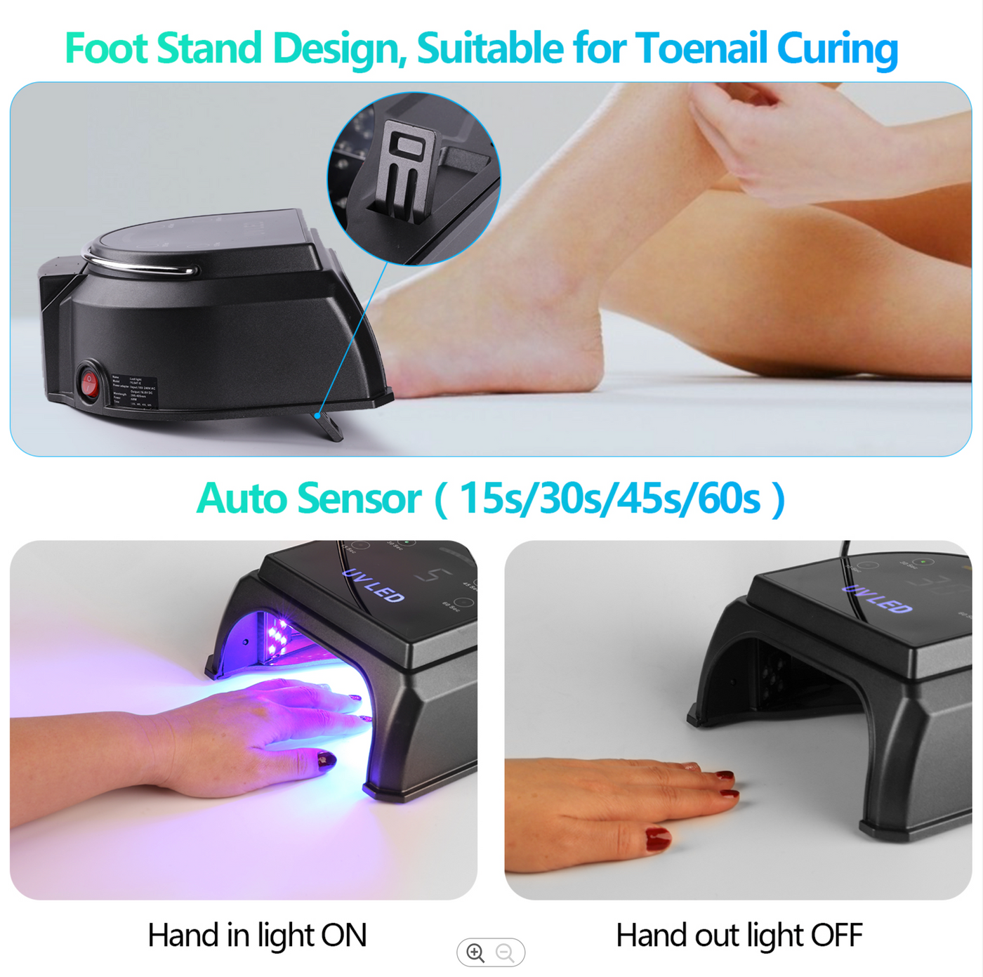 Nail Dryer Machine UV LED Lamp Portable USB Cable Home Use Mini UV Gel  Varnish Dryer Lamp at Rs 180/piece | Beauty Products in Ahmedabad | ID:  23441792491